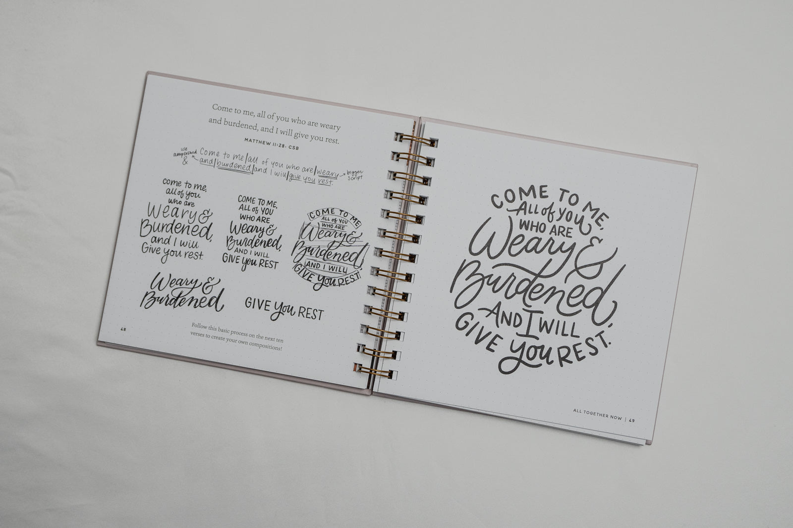 Scripture Lettering Workbook